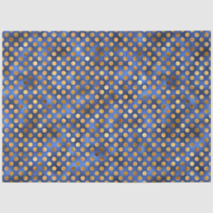 Papel De Seda Diseño de la serie de lujo azul y oro 13