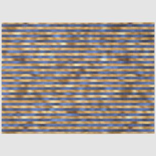 Papel De Seda Diseño de la serie de lujo azul y oro 7