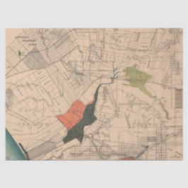 Papel De Seda Diseño de la serie de mapas de ciudades 7