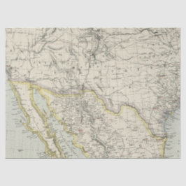 Papel De Seda Diseño de la serie de mapas de época 8