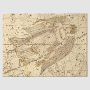 Papel De Seda Diseño de la serie de mapas de galaxias antiguas 9
