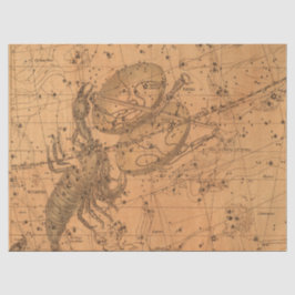 Papel De Seda Diseño de la serie de mapas de galaxias antiguos 1