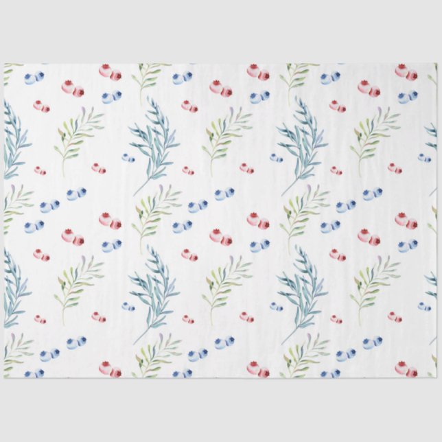 Papel De Seda Diseño de la serie de Navidades 1 (Anverso)