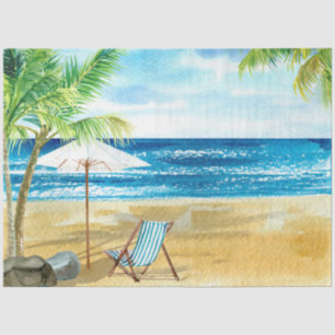 Papel De Seda Diseño de la serie de paisajes acuáticos 4