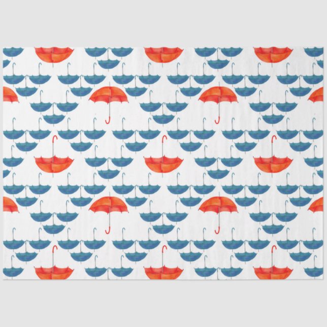 Papel De Seda Diseño de la serie de paraguas 3 (Anverso)