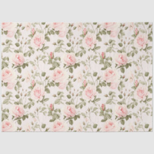 Papel De Seda Diseño de la serie de Rosas de Moda de cabaña 1