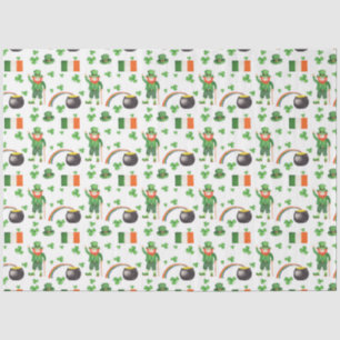 Papel De Seda Diseño de la Serie del Día de San Patricio 14