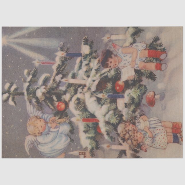 Papel De Seda Diseño de la serie Emphera 1 para navidades (Anverso)