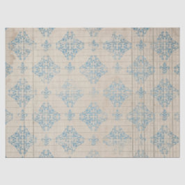 Papel De Seda Diseño de la serie Ephemera Blue Paper 8