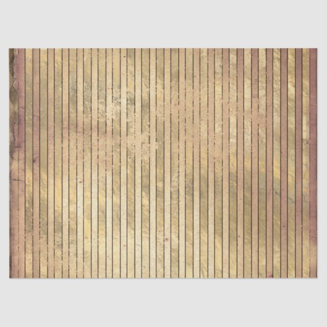 Papel De Seda Diseño de la serie Ephemera Gold 14 (Anverso)