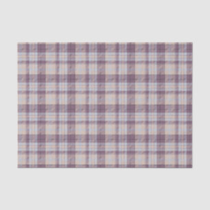 Papel De Seda Diseño de la serie Escocesa Floral y Tartán 25