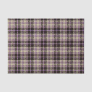 Papel De Seda Diseño de la serie Escocesa Floral y Tartán 28