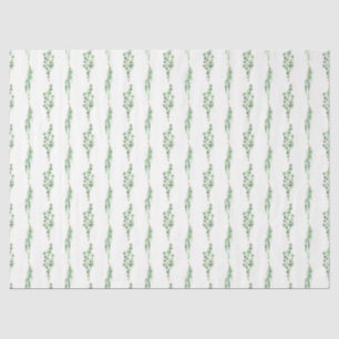 Papel De Seda Diseño de la serie Eucalyptus de color de agua 15