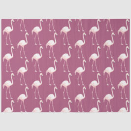Papel De Seda Diseño de la serie Flamingo de color acuático 18