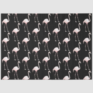 Papel De Seda Diseño de la serie Flamingo de color de agua 20