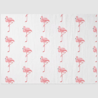 Papel De Seda Diseño de la serie Flamingo tropical 16