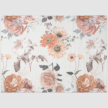 Diseño de la serie floral melocotón 12