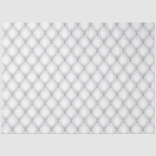Papel De Seda Diseño de la serie floral púrpura y plata 18
