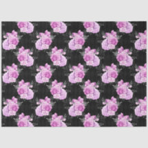 Diseño de la Serie Floral Púrpura y Plateado 18