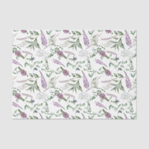 Papel De Seda Diseño de la serie floral y de tartán escocés 20
