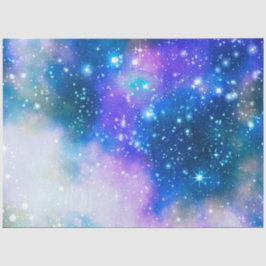 Papel De Seda Diseño de la serie Galaxia Azul 3