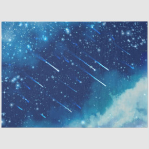 Papel De Seda Diseño de la serie Galaxia Azul 6
