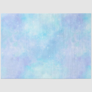 Papel De Seda Diseño de la serie Galaxia Azul Claro 8
