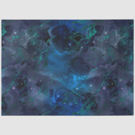 Papel De Seda Diseño de la Serie Galaxia de Mármol 11