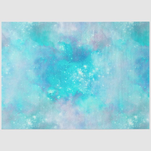 Papel De Seda Diseño de la serie Galaxia Pintada 8 (Anverso)