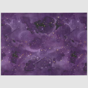 Papel De Seda Diseño de la serie Galaxia Púrpura 8
