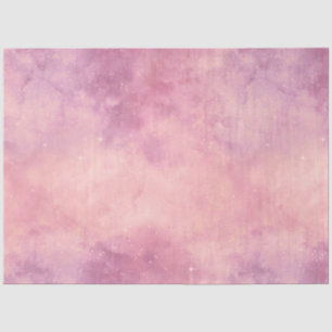 Papel De Seda Diseño de la serie Galaxy Dusk Rosa 14