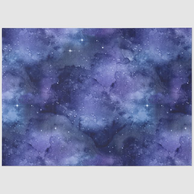 Papel De Seda Diseño de la serie Galaxy Moon 2 (Anverso)