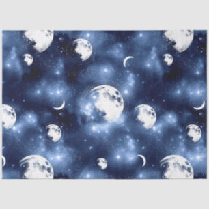 Papel De Seda Diseño de la serie Galaxy Moon 7