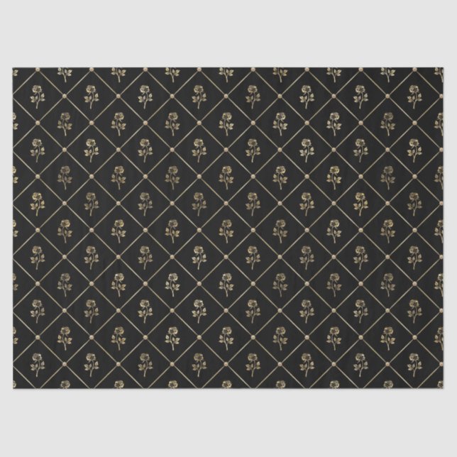 Papel De Seda Diseño de la serie Glam Honeycomb #15 (Anverso)