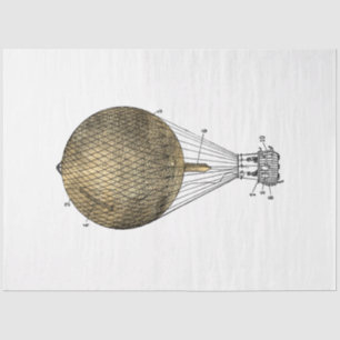 Papel De Seda Diseño de la Serie Gold SteamPunk 12