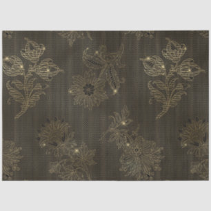 Papel De Seda Diseño de la serie Gold SteamPunk 25