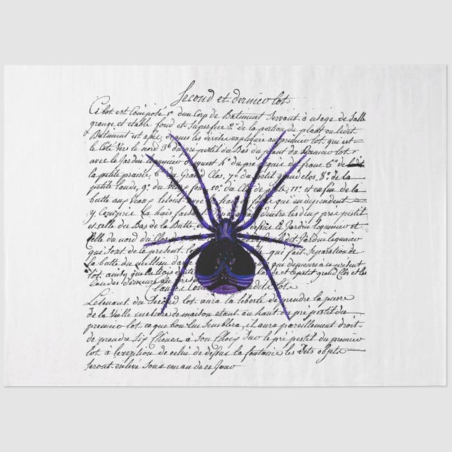 Papel De Seda Diseño de la serie Gothic Debutante 4 (Anverso)