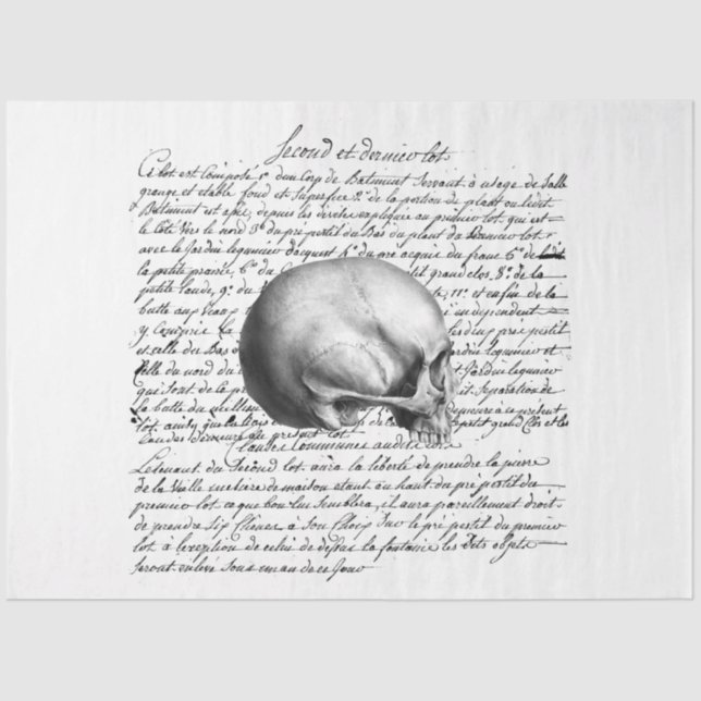 Papel De Seda Diseño de la serie Gothic Debutante 5 (Anverso)