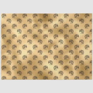 Papel De Seda Diseño de la serie Gothic Gold 10