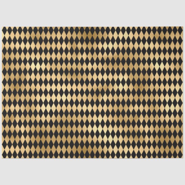 Papel De Seda Diseño de la serie Gothic Gold 18 (Anverso)