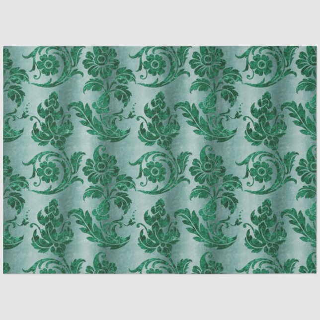 Papel De Seda Diseño de la serie Green Velvet 2 (Anverso)