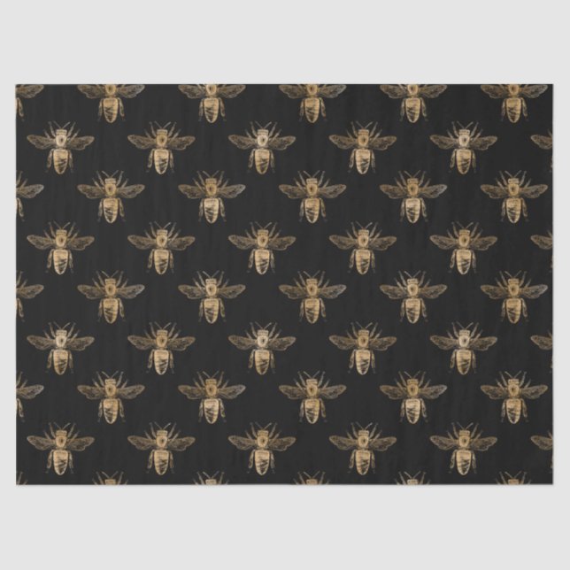 Papel De Seda Diseño de la serie Honey Bee uno (Anverso)