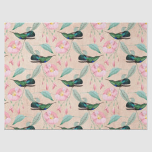 Papel De Seda Diseño de la serie HummingBirds Veinte