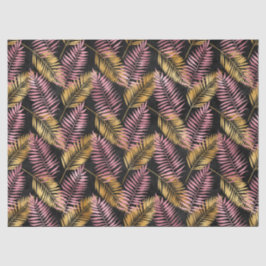 Papel De Seda Diseño de la serie Leopardo Rosa y Dorado 17