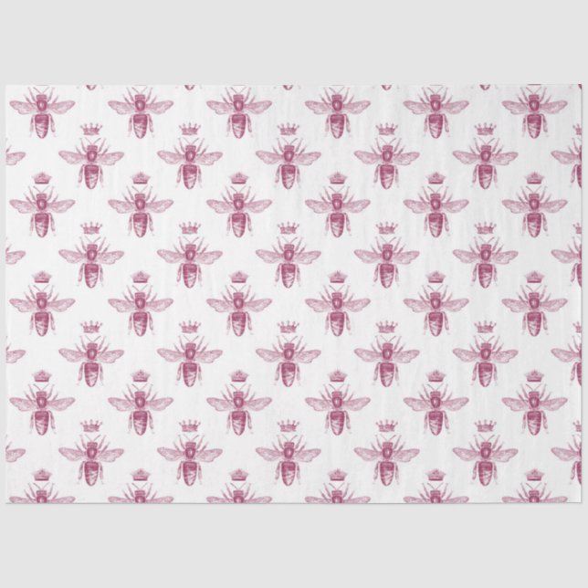 Papel De Seda Diseño de la Serie Lovely Bee 40 (Anverso)