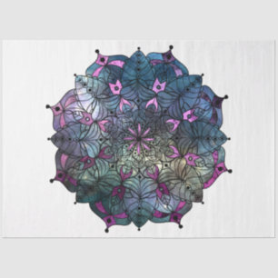 Papel De Seda Diseño de la serie Mandala 11