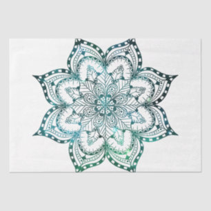 Papel De Seda Diseño de la serie Mandala 21
