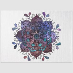 Papel De Seda Diseño de la serie Mandala 5