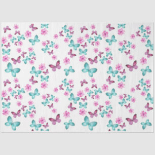 Papel De Seda Diseño de la Serie Mariposas 5