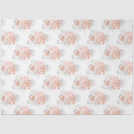 Papel De Seda Diseño de la serie Melocotón y Plata 10